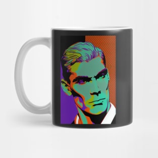 Modern man in pop-art style Mug